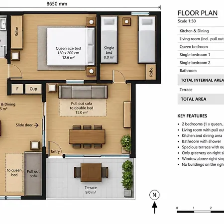 Apartmán A2 - Prvi Zal *